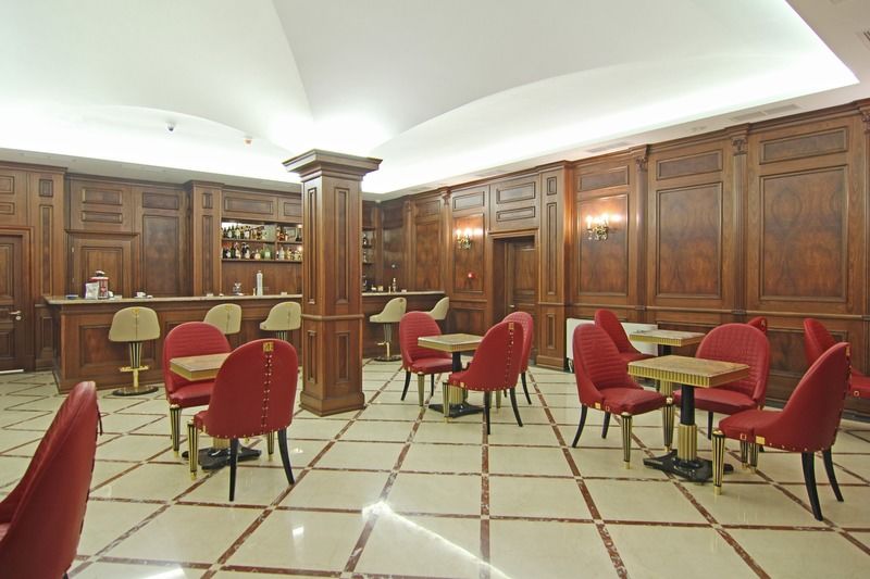 Orion Hotel Bishkek Exterior photo The interior of the bar