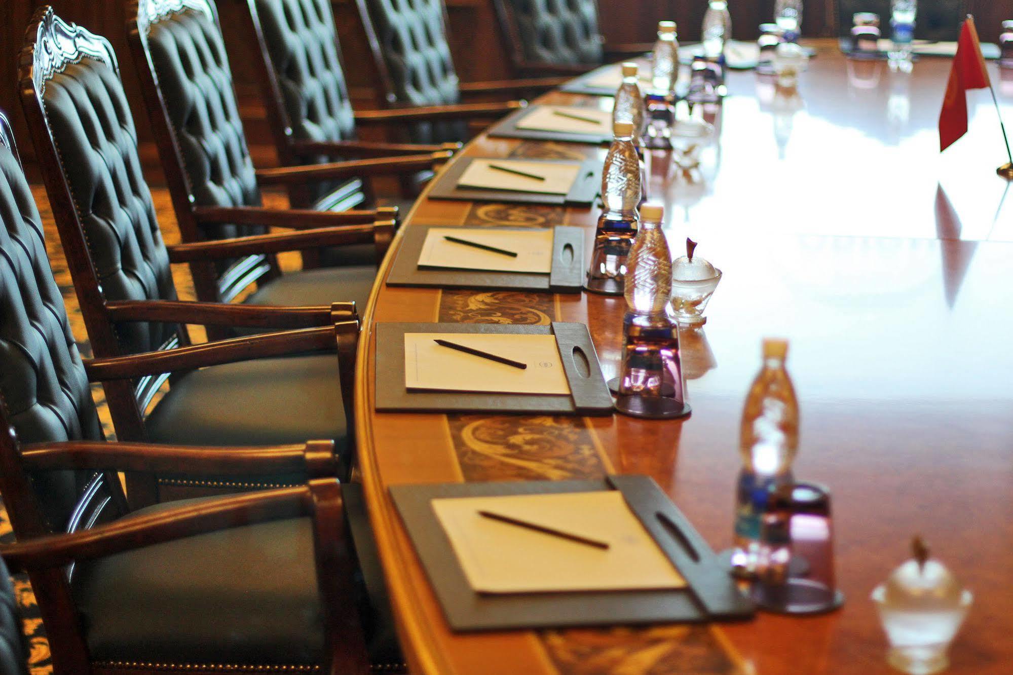 Orion Hotel Bishkek Exterior photo The table at the White House Cabinet Room